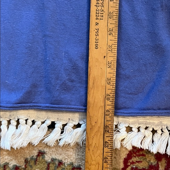 Sleeveless Purple Dress with Green Pockets - Picture 3 of 6